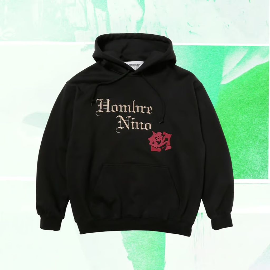 HOMBRE NINO HOODED PULL OVER (ROSE)