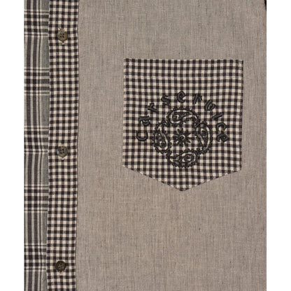 SUGARHILL CS LINEN BIG SHIRT CRAZY PATTERN