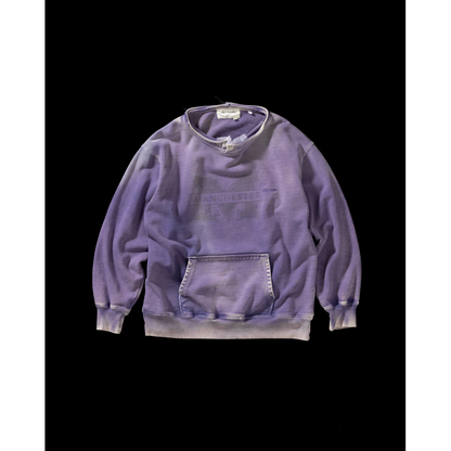 ANACHRONORM MANCHESTER PRINTED CUT-OFF SWEAT PARKA