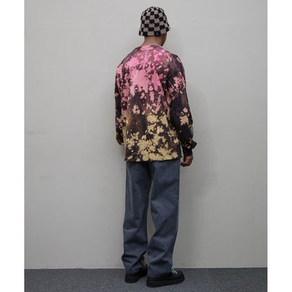 BAL LOGO TIE DYE LS TEE by YUKIDYE
