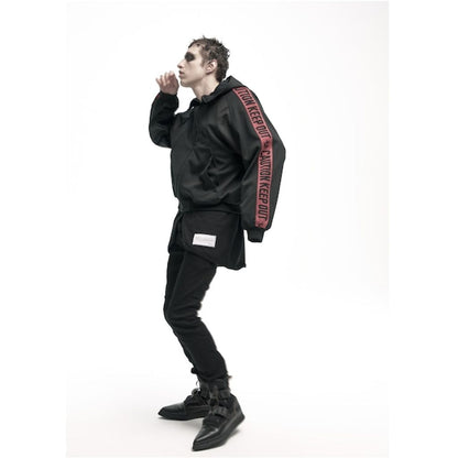 beauty:beast DOLMAN SLEEVE “CAUTION KEEP OUT” TRACK JKT