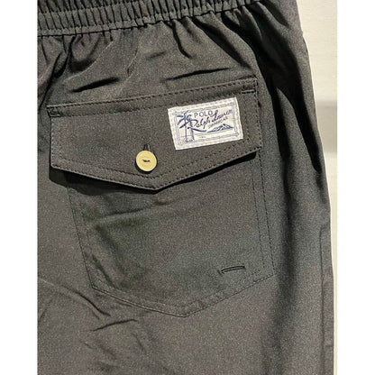 POLO RALPH LAUREN 5.5インチ トラベラー スイム トランク BLACK