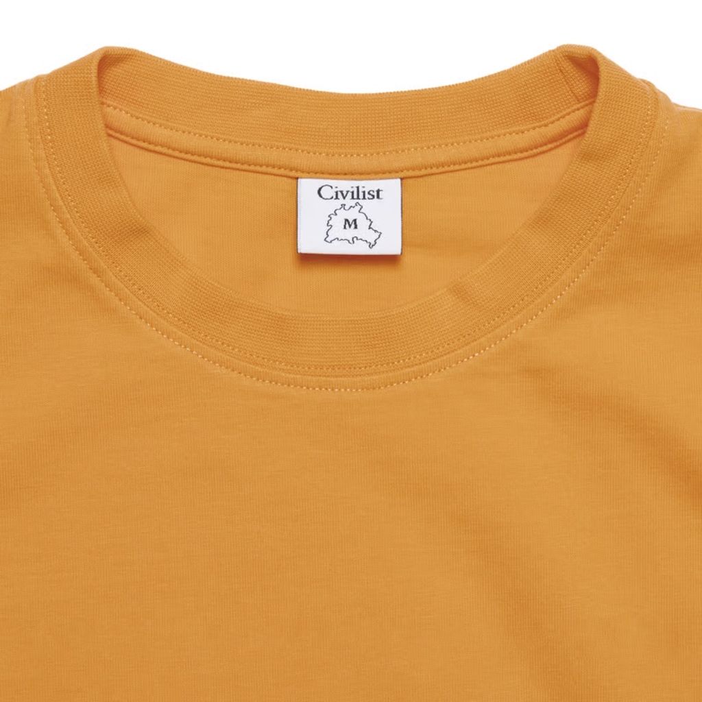 Civilist Sponsor Tee - Blazing Orange