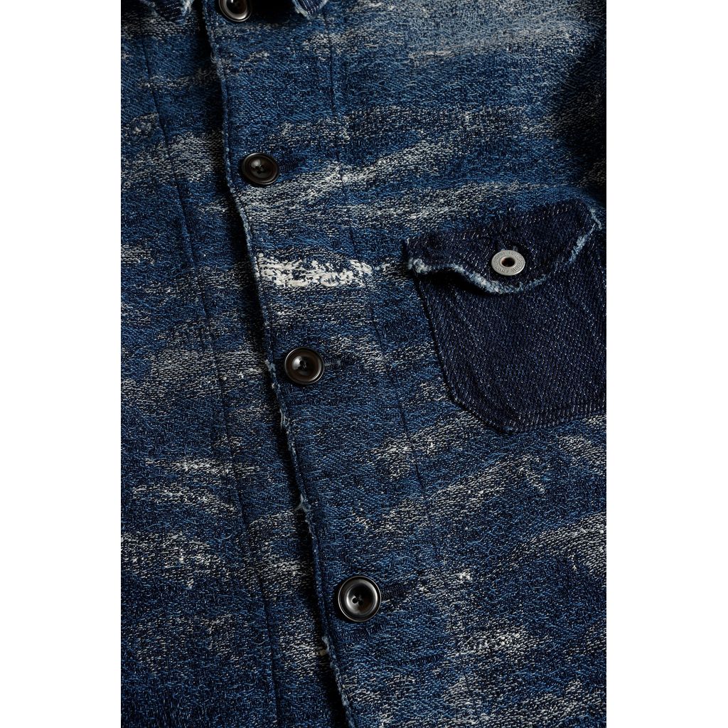 FDMTL JACQUARD DENIM COVERALL 5YR WASH