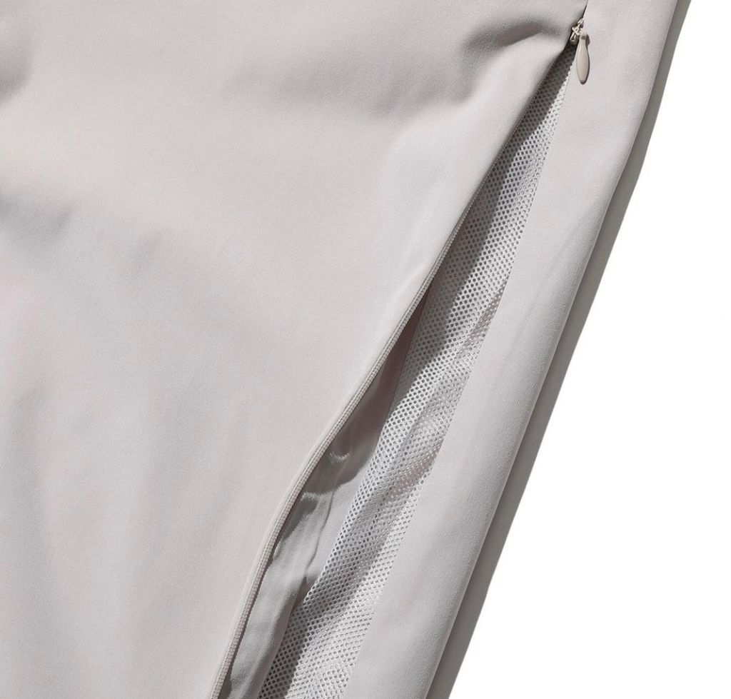 FreshService "STRETCH MATTE TAFFETA BAND COLLAR SHIRT"