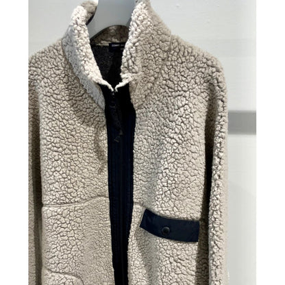 COMME des GARCONS HOMME コットンウールボア ブルゾン（L.GREY）