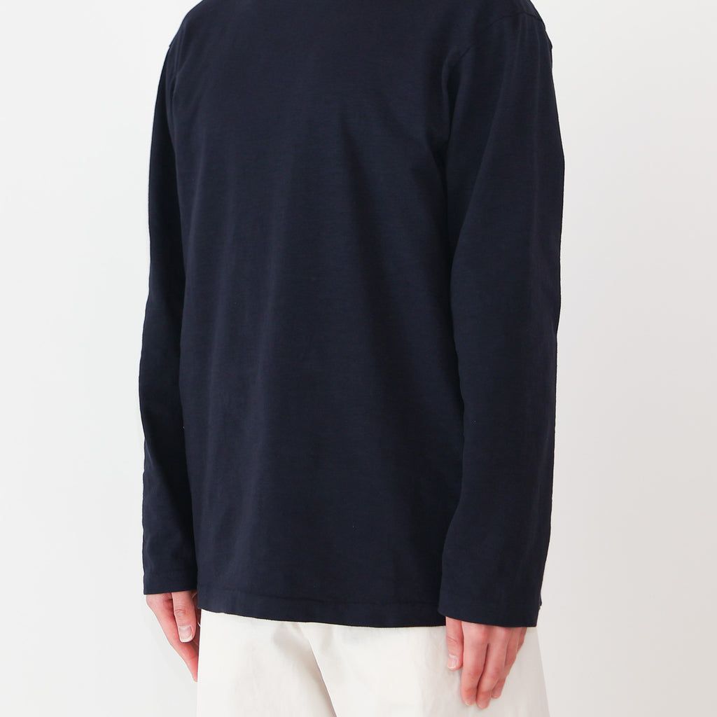 YAECA T Slub Yarn Long-Sleeve T-shirt