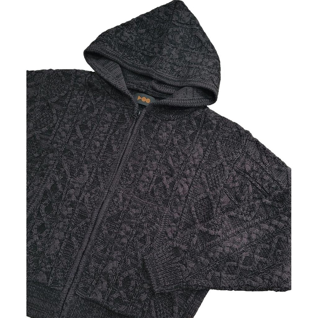 VOO F.Z.P MIX KNIT JACKET