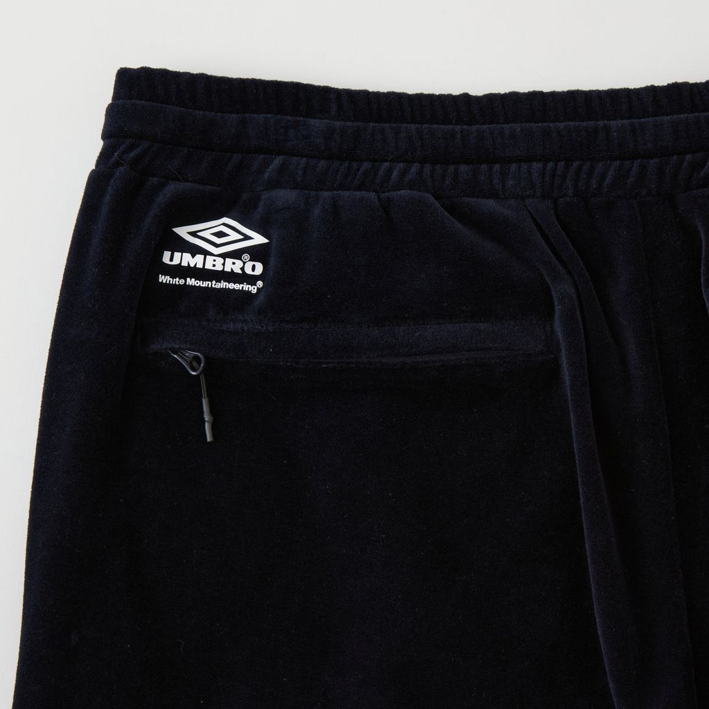 WHITE MOUNTAINEERING WM × UMBRO VELOUR PANTS
