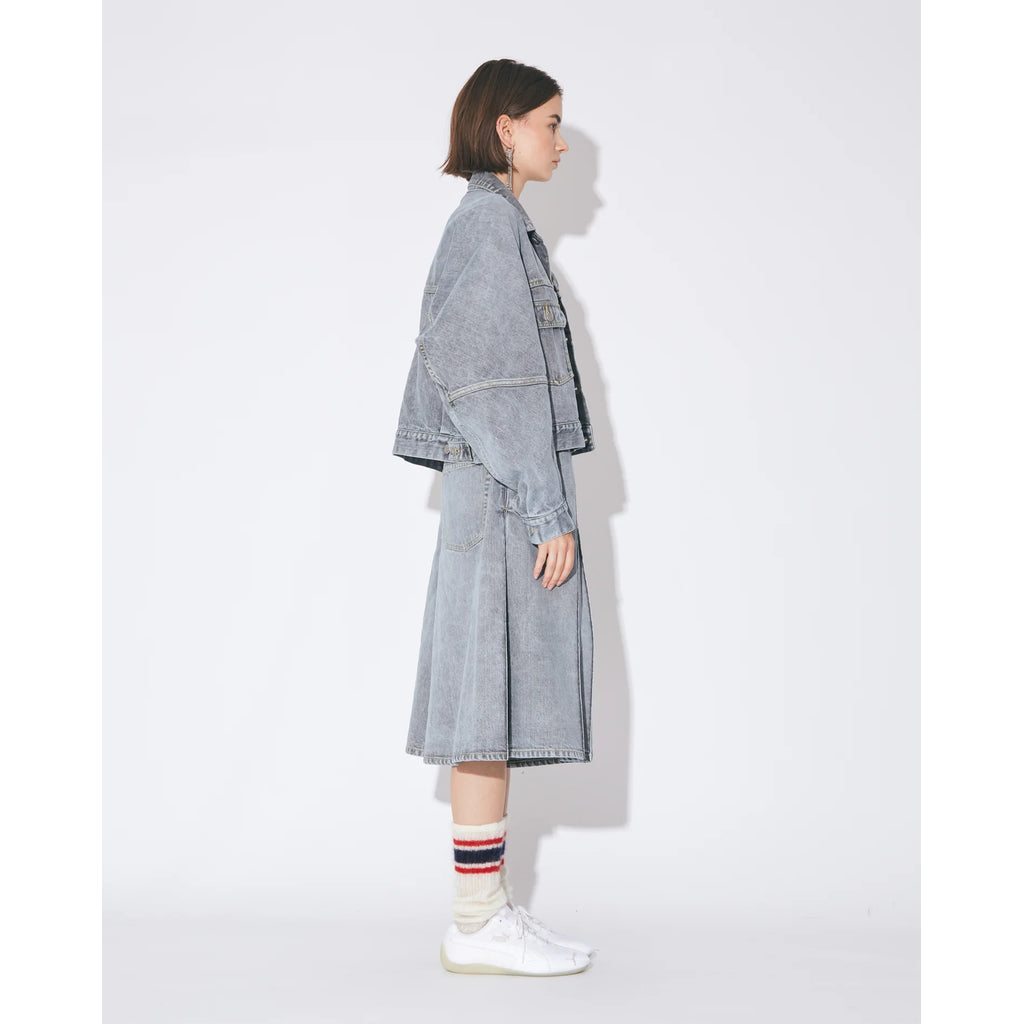 beautiful people selvedge denim o/d no shoulder blouson