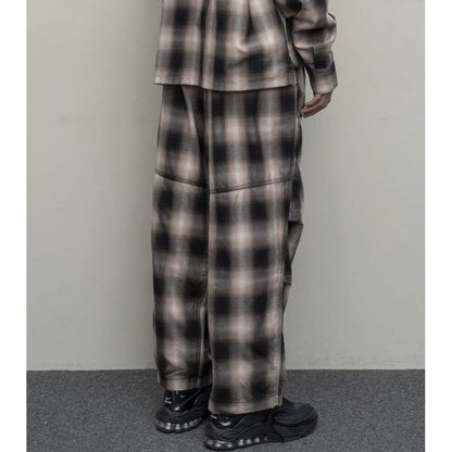 bal PLAID WIDE MOUNTAIN PANT