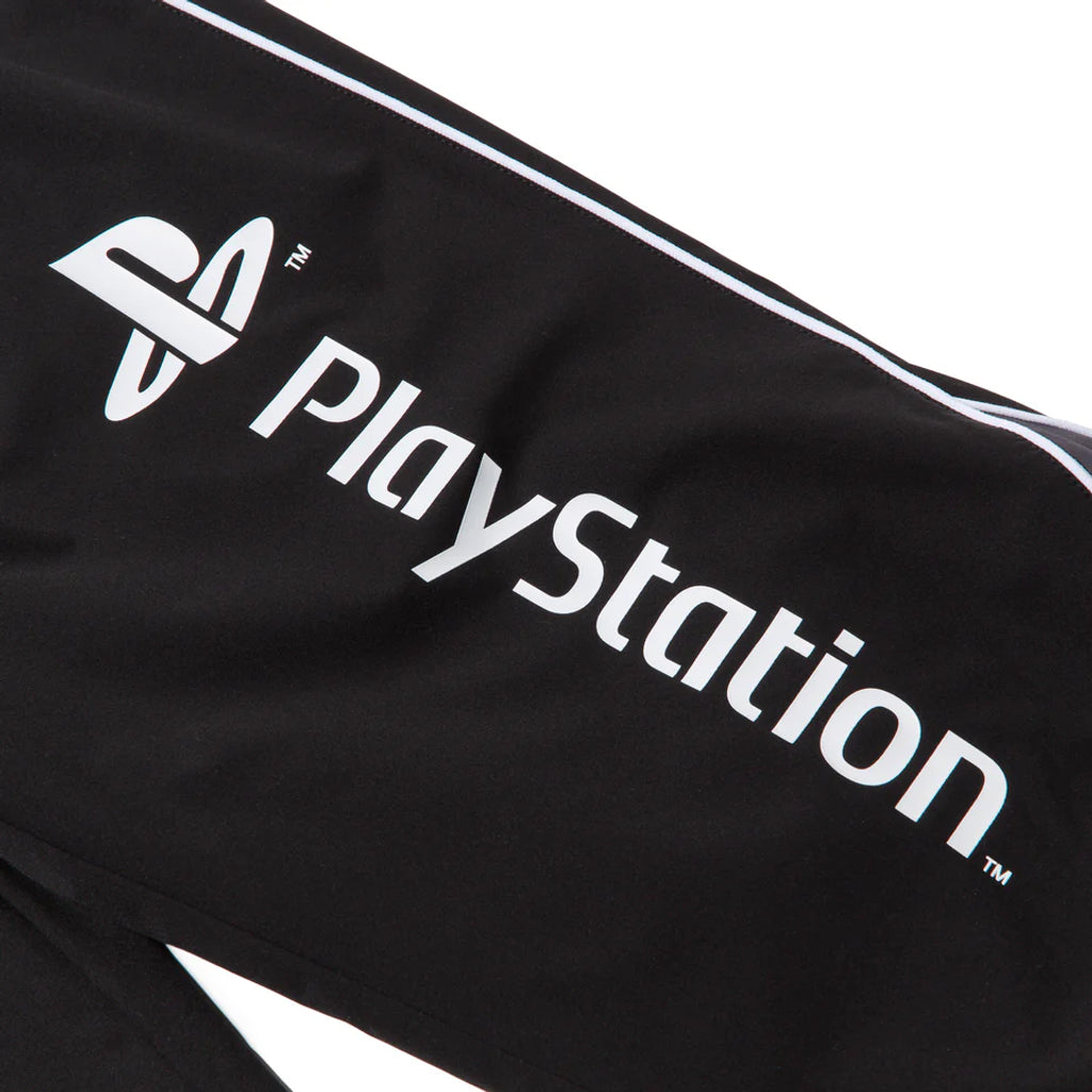 NEW ERA オーバーサイズド パイピング トラックパンツ PlayStation プレイステーション ブラック パフォーマンスアパレル  14693218