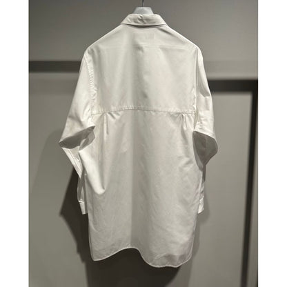 Y's for men 100/2 BROAD SHIRT WITH PANEL POCKET
