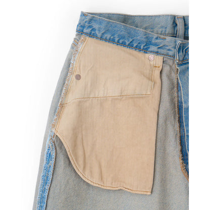 refomed FRESH MAN DENIM WIDE PANTS by EDWIN"USED"