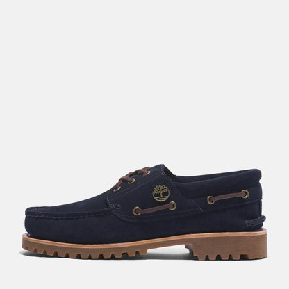 Timberland Authentic 3 Eye Classic Blue Suede