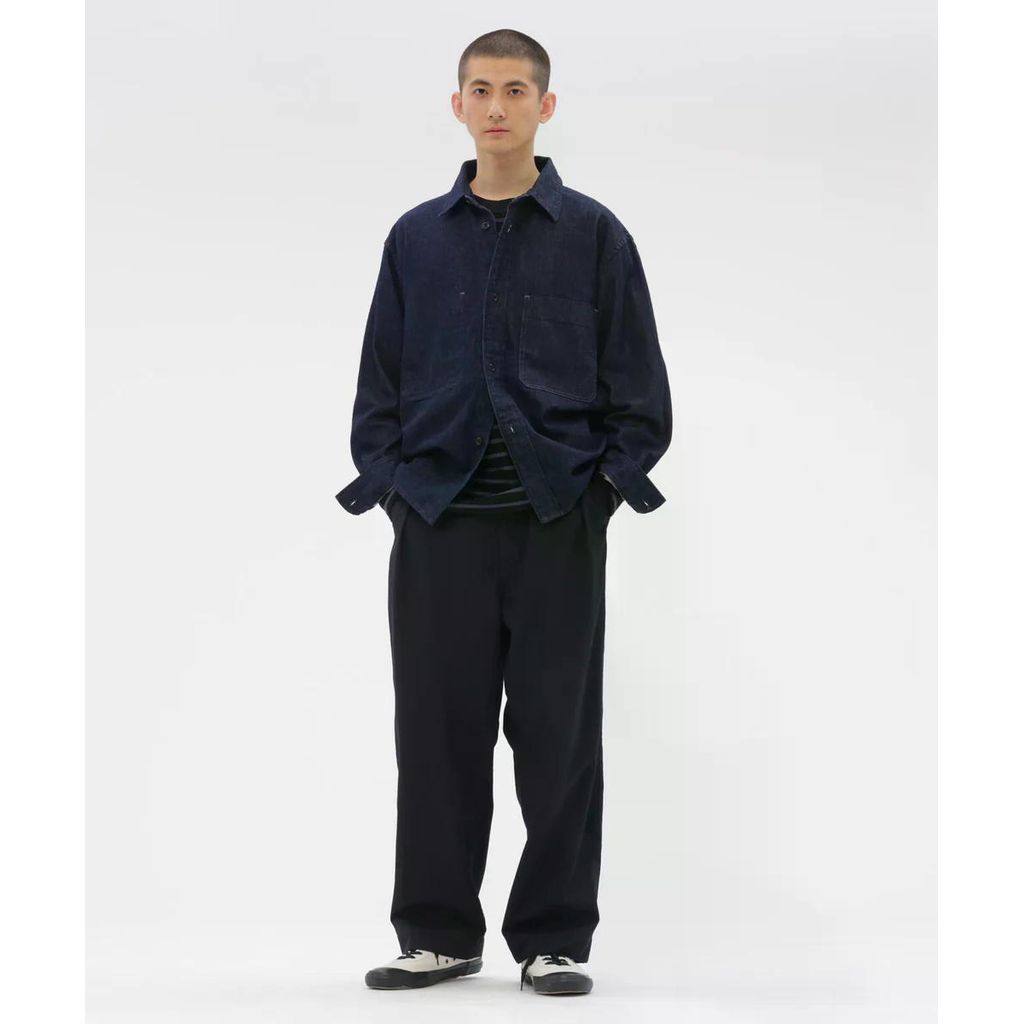 MHL. CANTON LIGHT DENIM SHIRT