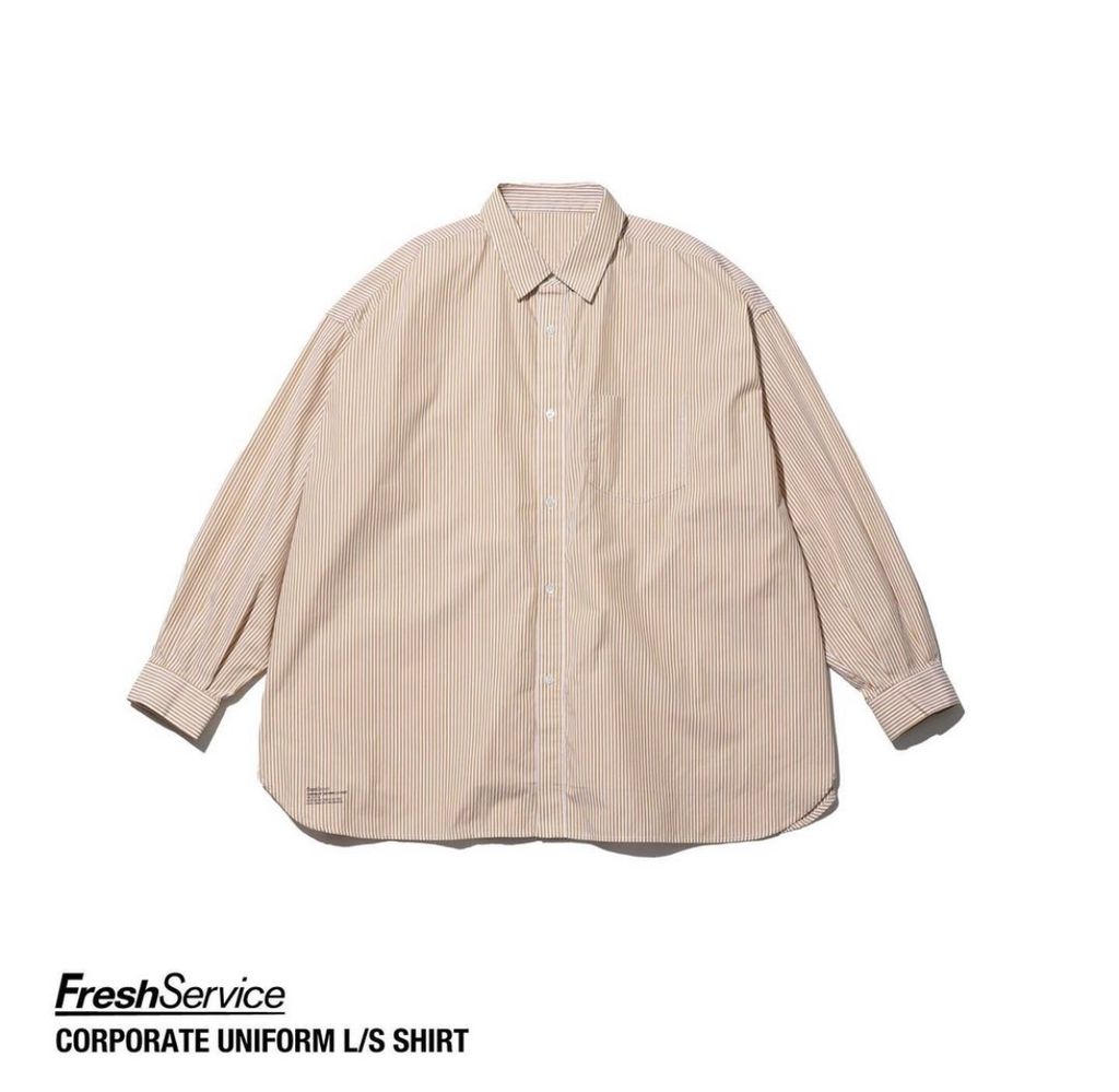 FreshService "CORPORATE UNIFORM L/S SHIRT"