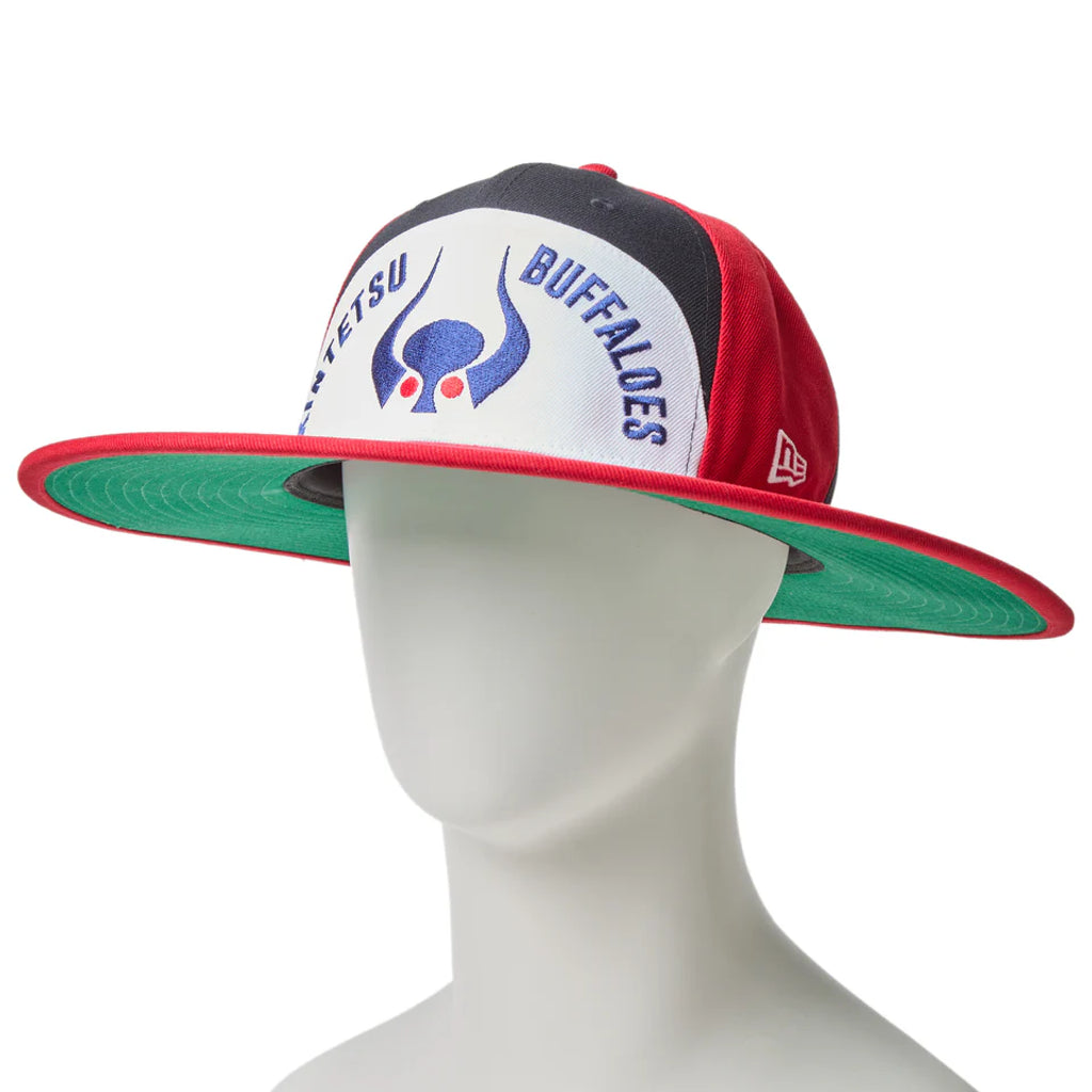 NEW ERA フィッテド ロングブリムハット Fitted Long Brim Hat 近鉄バファローズ TARO OKAMOTO 岡本太郎 マルチカラー 14683758