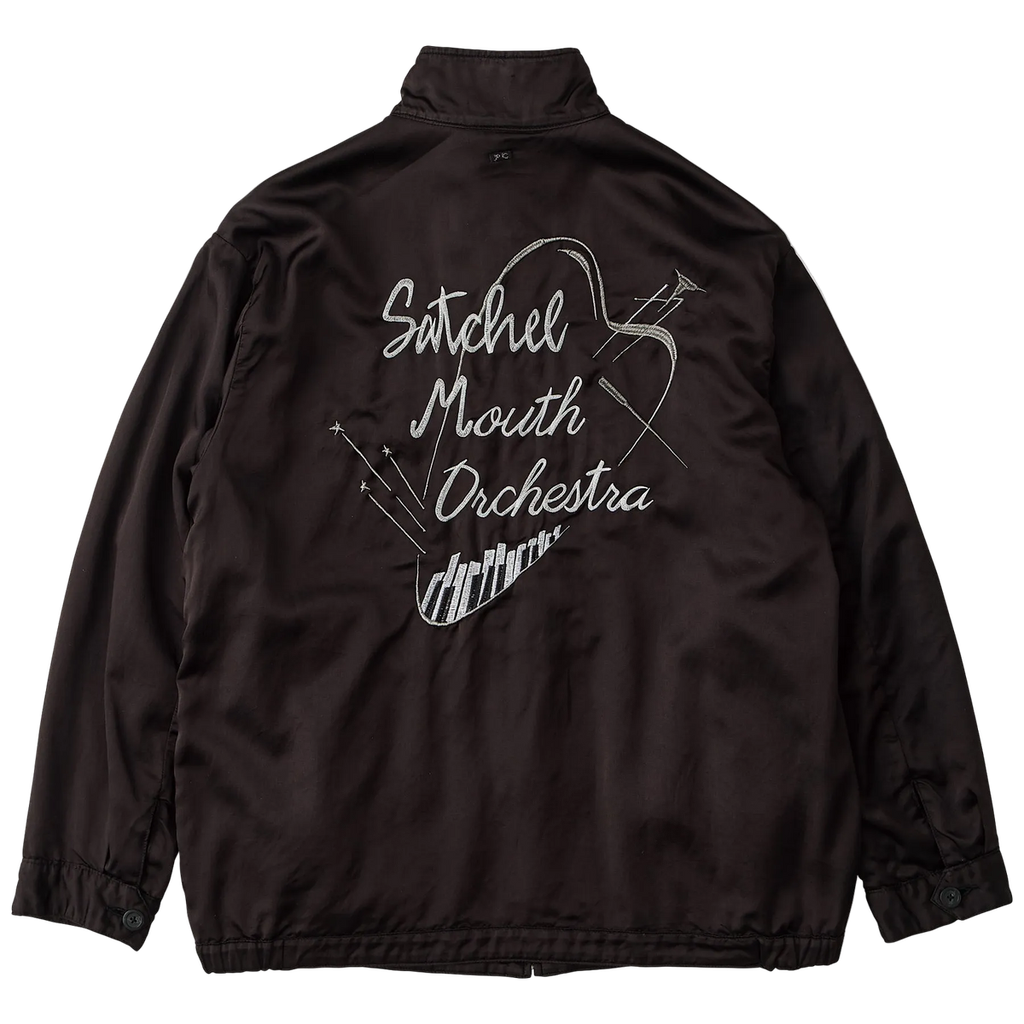 PORTER CLASSIC SATCHEL MOUTH ORCHESTRA REVERSIBLE ZIP UP JACKET