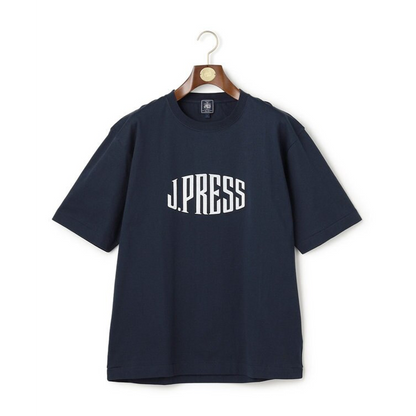 J.PRESS 【UNISEX】Cotton Jersey J.PRESS Logo T-Shirt