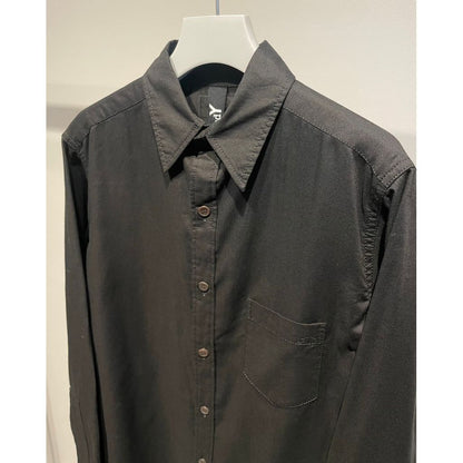 Ground Y LIGHT COTTON TWILLL WASH ONC TIGHT SHIRT