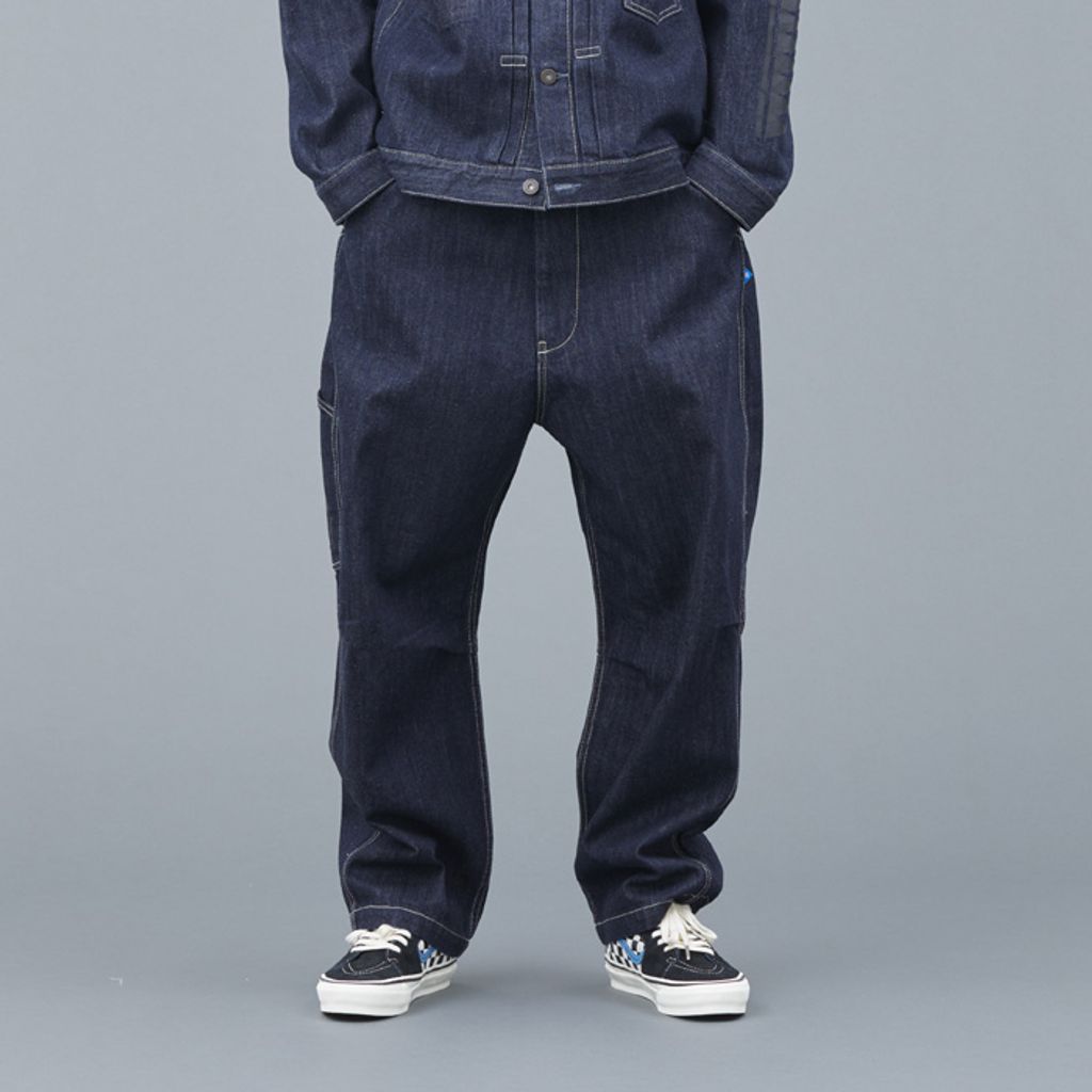 Liberaiders TRIBAL DENIM SARROUEL PANTS OW – MAROON WEBSTORE