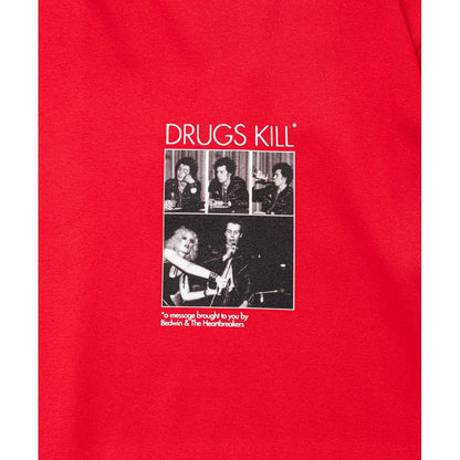 BEDWIN & THE HEARTBREAKERS S/S PRINTED TEE "A.COX"