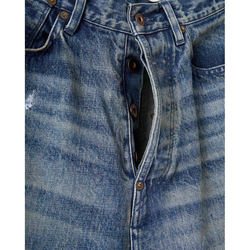 refomed FRESH MAN DENIM WIDE PANTS "PAINT"