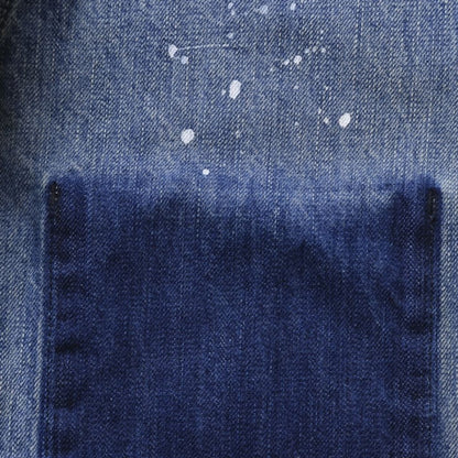 TRIBAL DENIM JACKET HW/HARD WASH