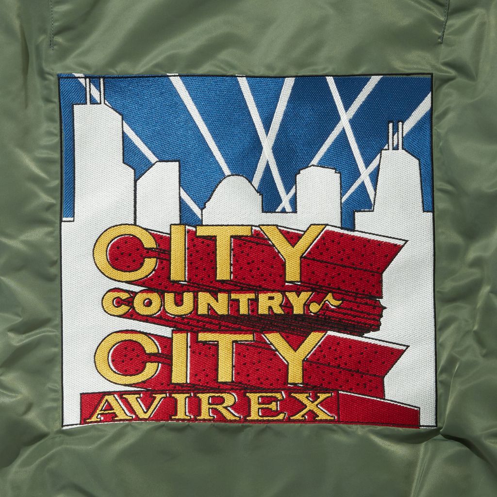 CITY COUNTRY CITY x AVIREX_MA-1