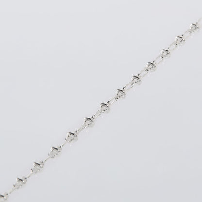 XOLO JEWELRY Oval Solid Link Necklace 2mm 60cm
