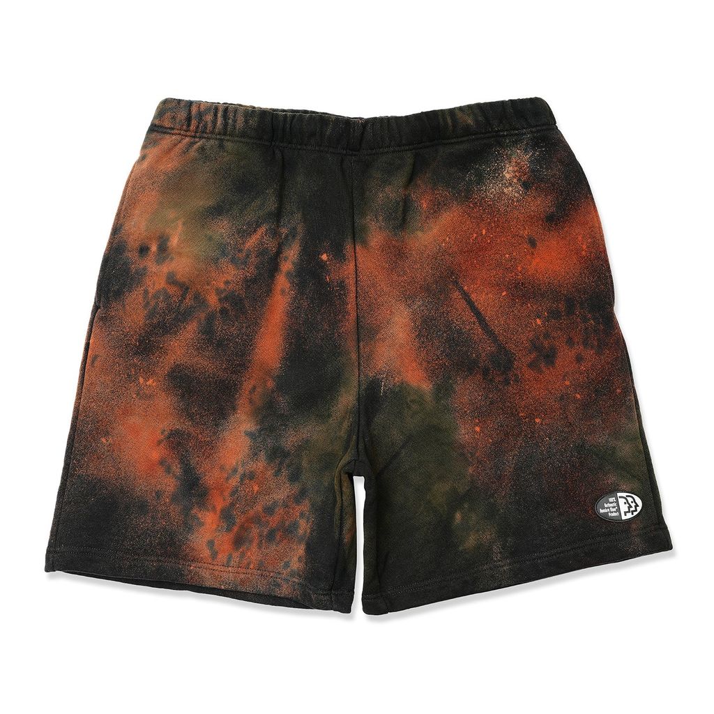 HOMBRENINO TIE DYE SWEAT SHORTS
