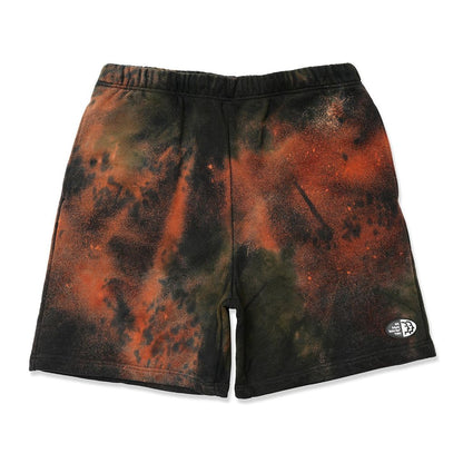 HOMBRENINO TIE DYE SWEAT SHORTS
