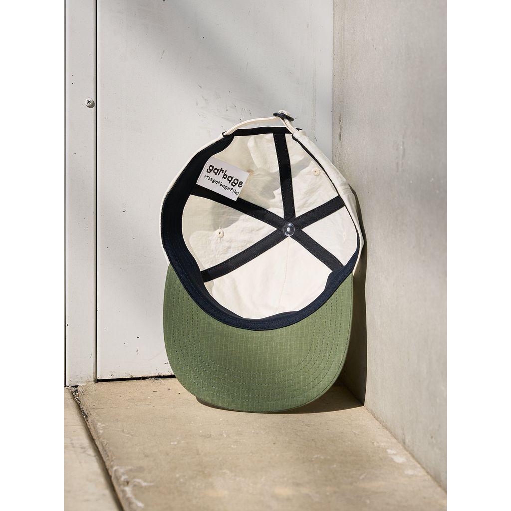 GARBAGE SOFT BRIM 6 PANEL CAP LOW (HAPPY CHEMICALS)