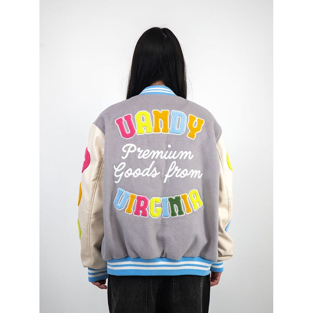 VANDY THE PINK VTECH GOODS VARSITY（GREY/MULTI）