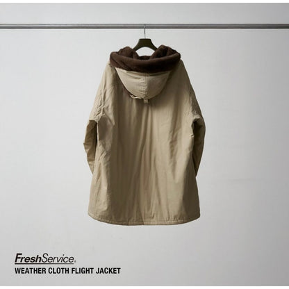 FreshService "WEATHER CLOTH FLIGHT JACKET"