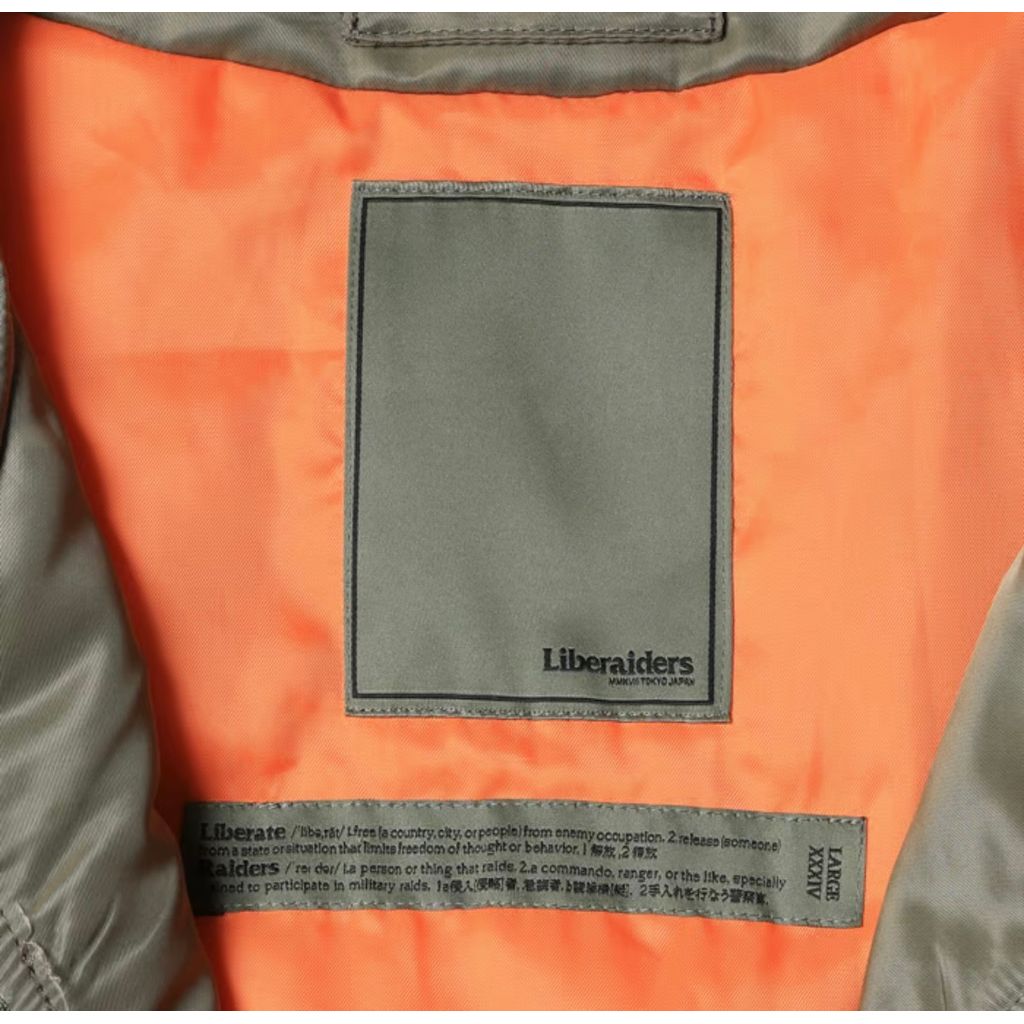 Liberaiders COLLARLESS FLIGHT JACKET