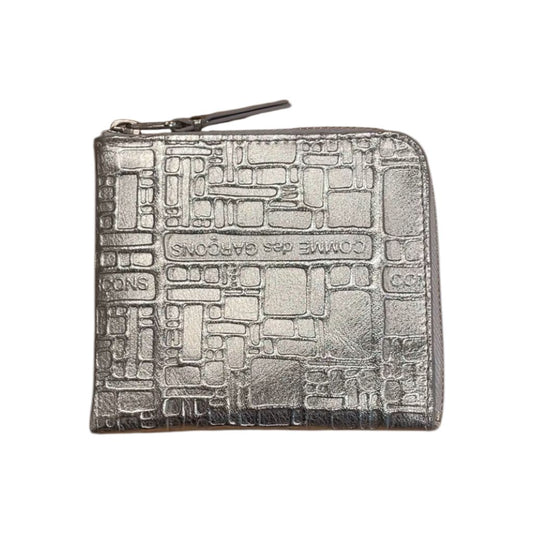 Wallet COMME des GARCONS Embossed Logotype2（Silver）