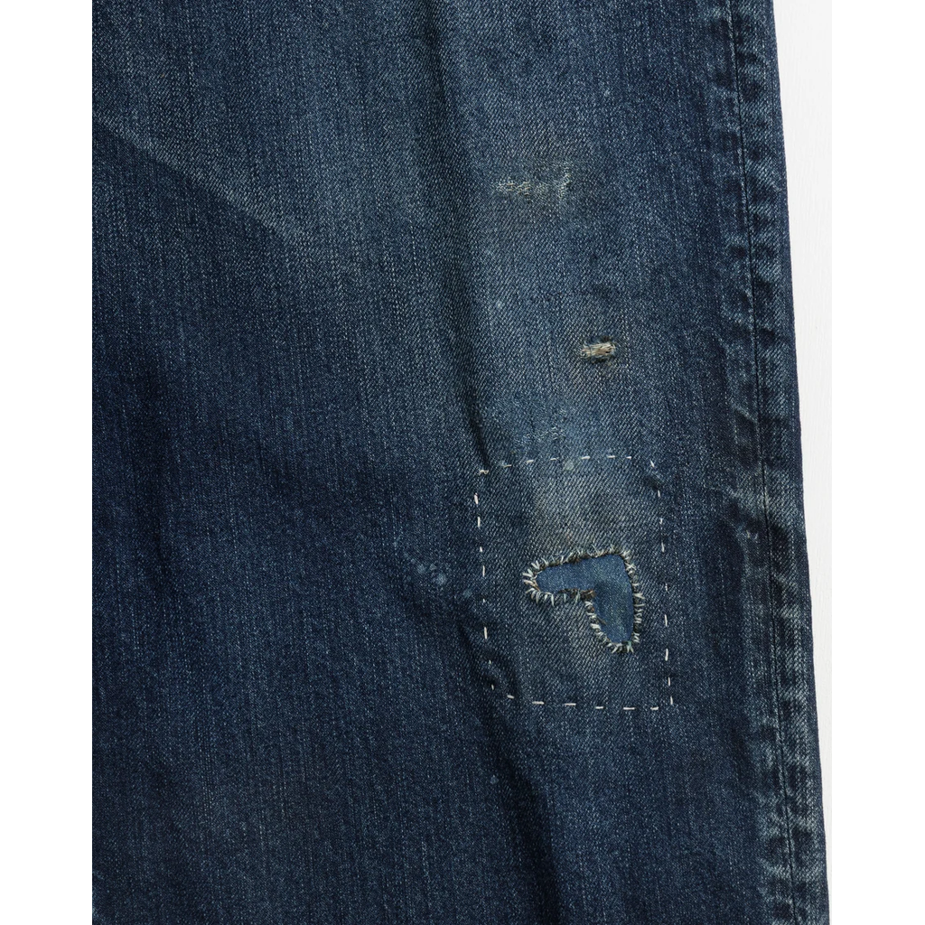 ANACHRONORM REMAKED WIDE 5P DENIM PANTS DARK INDIGO