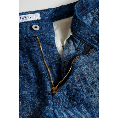 FDMTL BORO JAQUARD WIDE PANTS RINSE