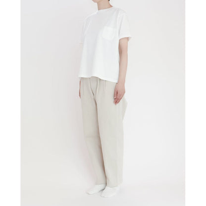 YAECA STOCK  Short Sleeve Tubular T-shirts With Pocket