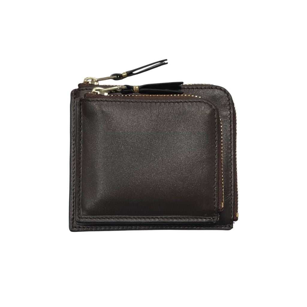 Wallet COMME des GARCONS Classic Leather Outside Pocket Wallet（BROWN）