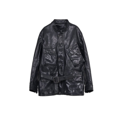 MASSES HORSE LEATHER COAT VINTAGE W