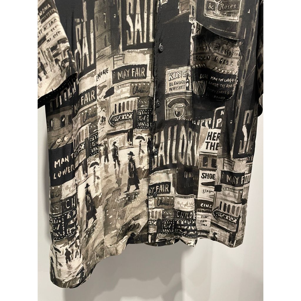 PORTER CLASSIC ALOHA SHIRT TIMES SQUARE