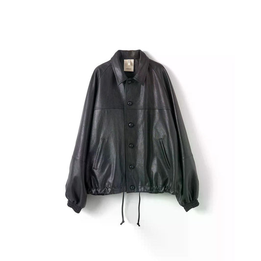 refomed CCU LEATHER FORMAN JACKET