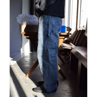 ANACHRONORM AN419 PIGMENT DYED DUCK PAINTER PANTS