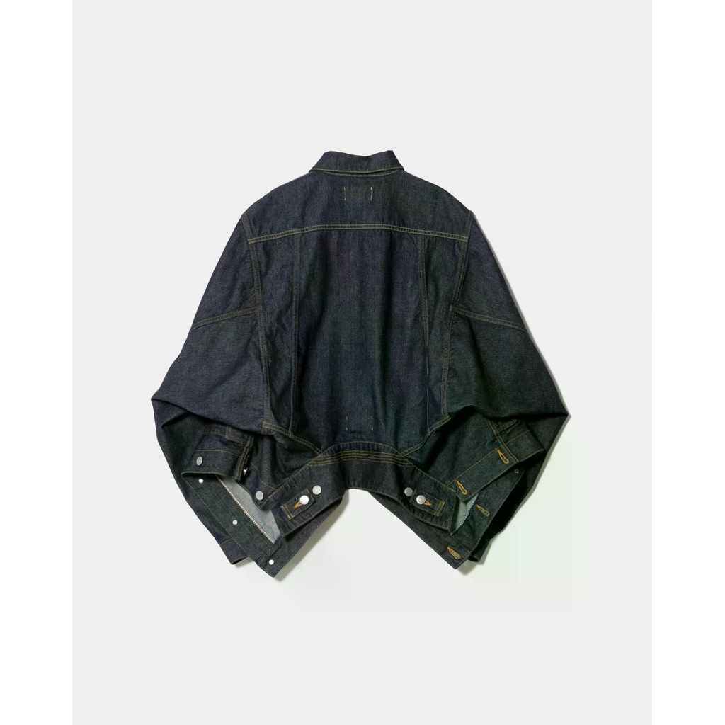 beautiful people double-end left hand twill denim blouson