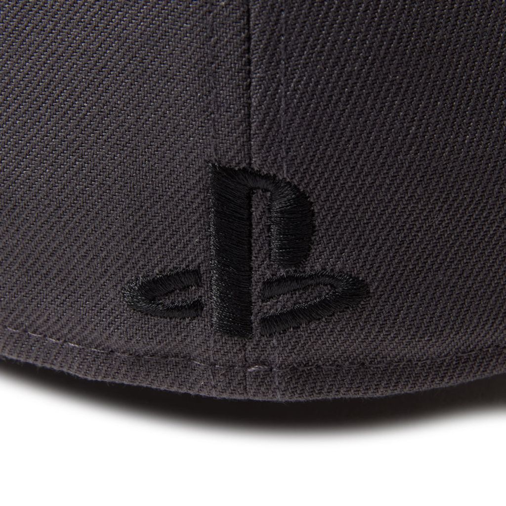 NEW ERA 59FIFTY PlayStation シェイプス ロゴ ダークグラファイト