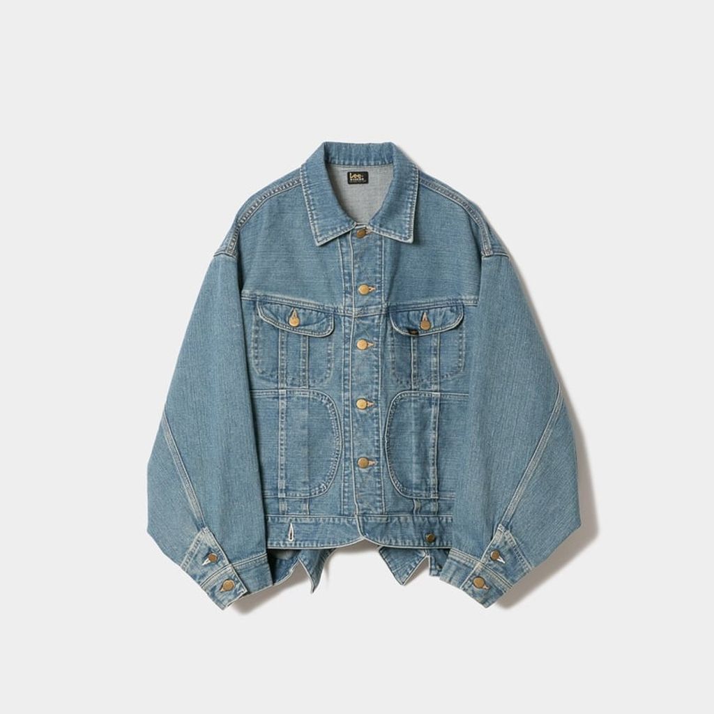 beautiful people Lee double-end denim riders/work blouson