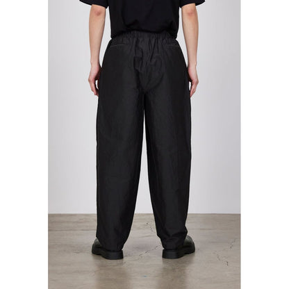 MARKA ORGANIC COTTON SILK HIGH COUNT TYPEWRITER COCOON WIDE EASY PANTS